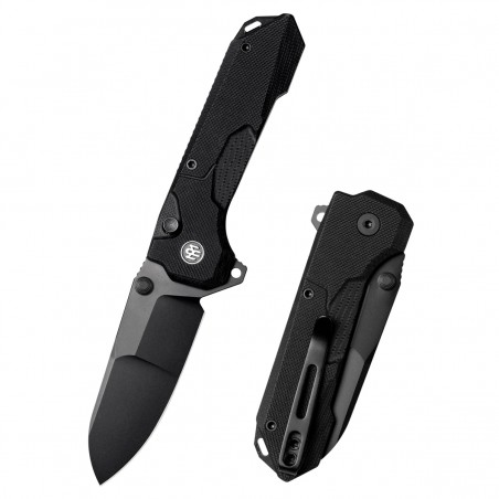 Nóż składany Remette Cosmic Black CNC G10, Titanium Plating/Black 14C28N (RTCO-GB)