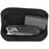 Nóż składany Remette Meteor Sandblasting Carbon Fiber/Titanium, Pearlescent M390 (RTPT-EL)