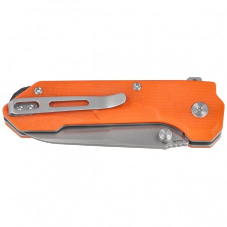 Nóż składany Remette Cosmic Orange CNC G10, Sandblasting 14C28N (RTCO-GO)
