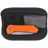 Nóż składany Remette Cosmic Orange CNC G10, Sandblasting 14C28N (RTCO-GO)