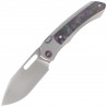 Nóż składany Remette Orca "Jazzy CamoCarbon" Titanium/Carbon Fiber, Pearlescent M390 (ORCAJY)