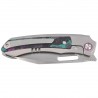Nóż składany Remette Orca "Jazzy CamoCarbon" Titanium/Carbon Fiber, Pearlescent M390 (ORCAJY)