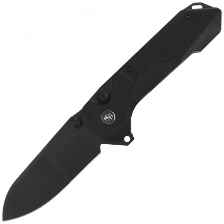 Nóż składany Remette Cosmic Black G10, Black Titanium Plating 14C28N (RTCO-GB)