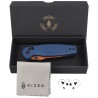 Nóż składany Kizer Khamsin Navy Blue Aluminium, Sunset Metal PVD Nitro-V by Maksim Epifantsev (V3791A2)