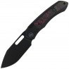 Nóż składany Remette Orca Black Titanium/Ultimate Warrior CamoCarbon, Black DLC Pearlescent M390 (ORCAURD)