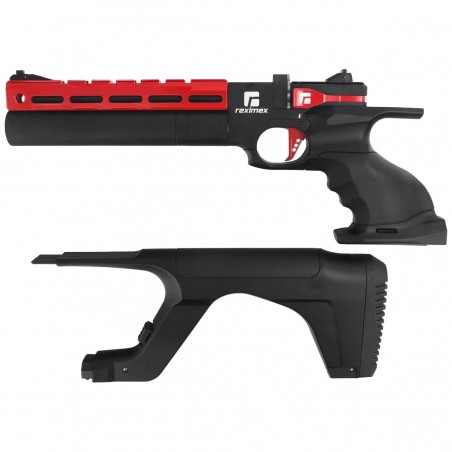 Pistolet wiatrówka PCP Reximex RP Race Red 5.5 mm z regulatorem