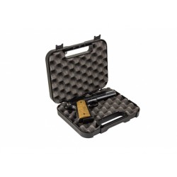 Kufer na pistolet Megaline 24,5x17,8cm czarny z czarnymi...