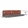 Nóż składany Kizer Trestle D Grey Aluminium / Leopardwood, Acid Washed Damascus by Azo (V3760A3)