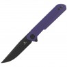Nóż składany Bestechman Mini Dundee Purple G10, Black PVD D2 by Ostap Hel (BMK03J)