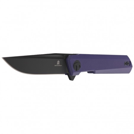 Nóż składany Bestechman Mini Dundee Purple G10, Black PVD D2 by Ostap Hel (BMK03J)