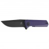 Nóż składany Bestechman Mini Dundee Purple G10, Black PVD D2 by Ostap Hel (BMK03J)