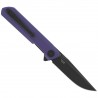 Nóż składany Bestechman Mini Dundee Purple G10, Black PVD D2 by Ostap Hel (BMK03J)