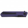Nóż składany Bestechman Mini Dundee Purple G10, Black PVD D2 by Ostap Hel (BMK03J)
