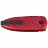 Nóż składany Bestech QUQU Red Aluminium, Black DLC 14C28N by Gogo (BG57B-4)