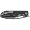 Nóż składany Bestech Taipan Black / Blue Titanium, Satin MagnaCut by James Lowe (BT2503D)