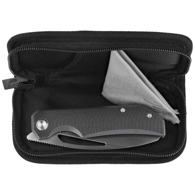 Nóż składany Bestech Taipan Black / Blue Titanium, Satin MagnaCut by James Lowe (BT2503D)