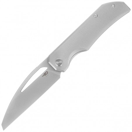 Nóż składany Bestech Taipan Grey Titanium, Bead Blasted / Stonewashed MagnaCut by James Lowe (BT2503A)