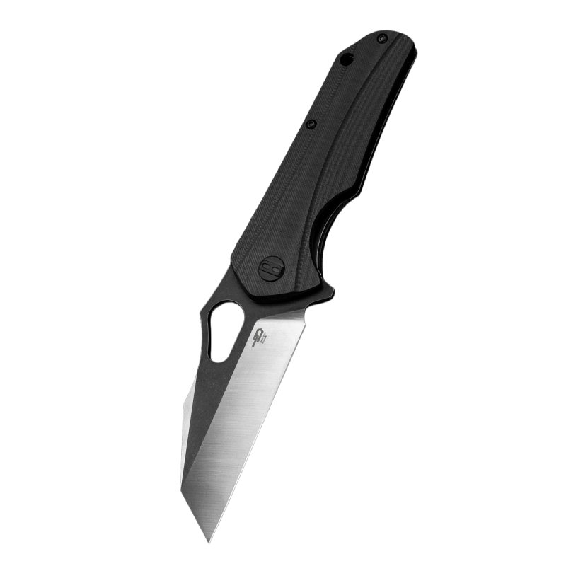 Nóż składany Bestech Operator Black G10, Satin / Black Stonewashed D2 (BG36A)