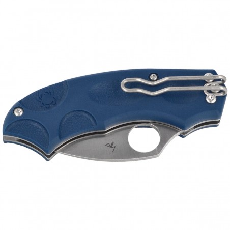Nóż składany Spyderco Meerkat Sprint Run Cobalt Blue FRN, Satin SPY27 (C64PCBL)