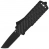 Nóż automatyczny OTF Tekto A2 Badger Mini T/E Carbon Fiber / Aluminum, Black Titanium D2