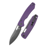 Nóż składany Bestechman Firebird Purple G10, Black PVD Stonewashed D2 (BMK05D)