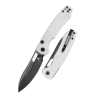 Nóż składany Bestechman Firebird White G10, Black PVD Stonewashed D2 (BMK05E)