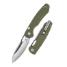 Nóż składany Bestechman Firebird OD Green G10, Satin / Black PVD D2 (BMK05C)