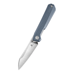 Nóż składany Bestechman Curvee Blue G10, Stonewashed/Satin AEB-L by Ostap Hel (BMK20C)