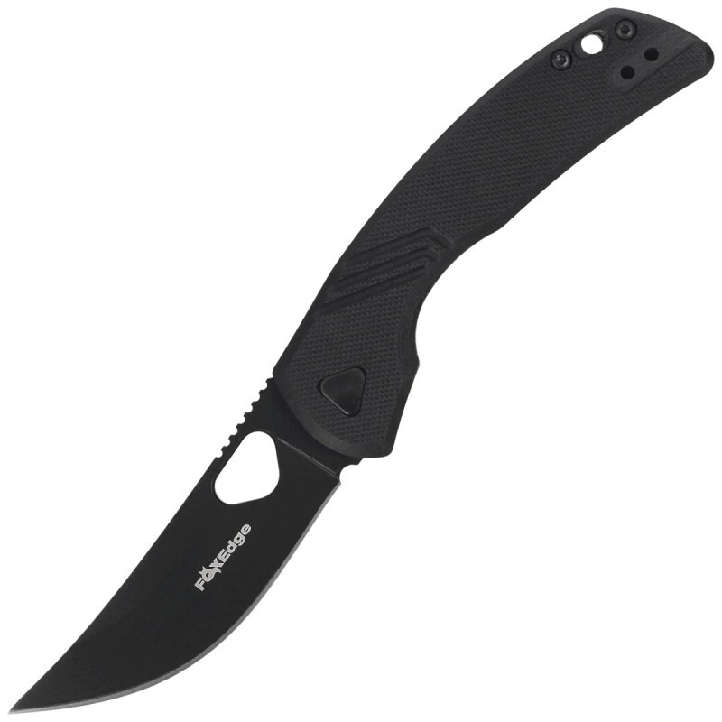 Nóż składany FoxEdge Persian Black G10, Black 9Cr14Mov (FE-038 G10B)