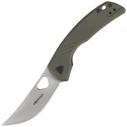 Nóż składany FoxEdge Persian OD Green Canvas Micarta, Satin 9Cr14Mov (FE-038 MCOD)