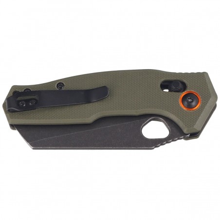 Nóż składany FoxEdge Crew OD Green G10, Black Stonewashed 9Cr14Mov (FE-040 G10OD)