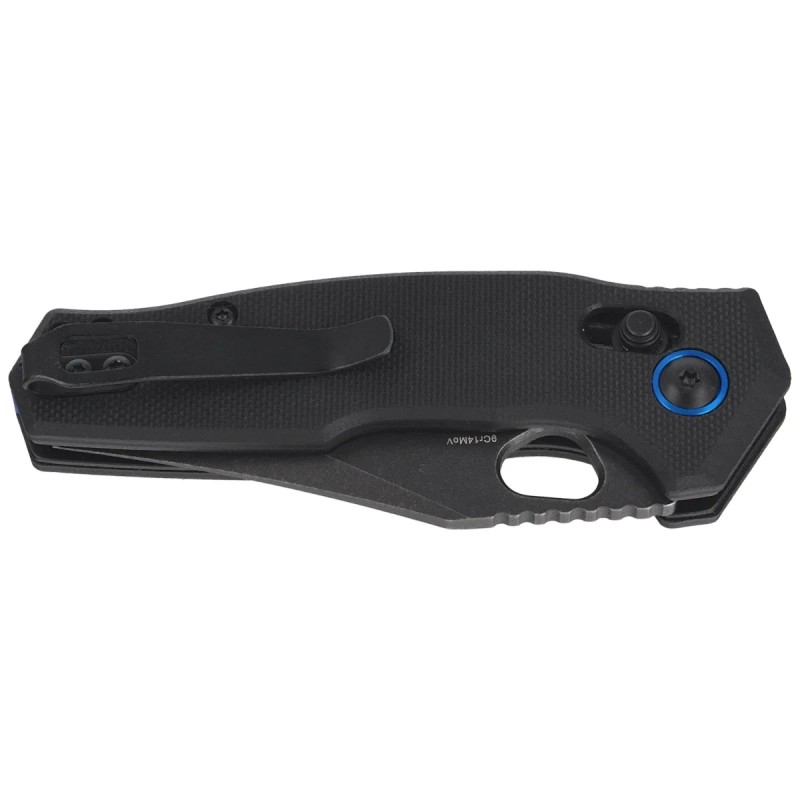 Nóż składany FoxEdge Crew Black G10, Black Stonewashed 9Cr14Mov (FE-039 G10B)