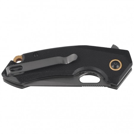 Nóż składany BlackFox The Corner Black G10, Grey Titanium 10Cr15CoMov (BF-787 G10B)
