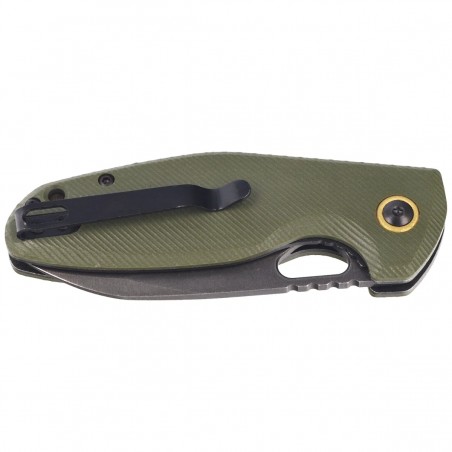 Nóż składany BlackFox Puffy OD Green G10, Black Stonewashed 10Cr15CoMov (BF-786 G10OD)