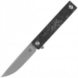 Nóż składany Fox Chnops Heritage Dark Matter Carbon Fiber, Stonewashed Hybrid Cryo by Raven Knives Design (FX-544 DMB)