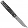 Nóż składany Fox Chnops Heritage Dark Matter Carbon Fiber, Stonewashed Hybrid Cryo by Raven Knives Design (FX-544 DMB)