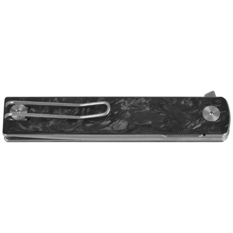 Nóż składany Fox Chnops Heritage Dark Matter Carbon Fiber, Stonewashed Hybrid Cryo by Raven Knives Design (FX-544 DMB)