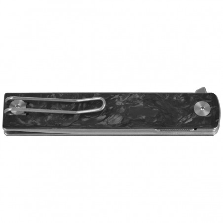 Nóż składany Fox Chnops Heritage Dark Matter Carbon Fiber, Stonewashed Hybrid Cryo by Raven Knives Design (FX-544 DMB)