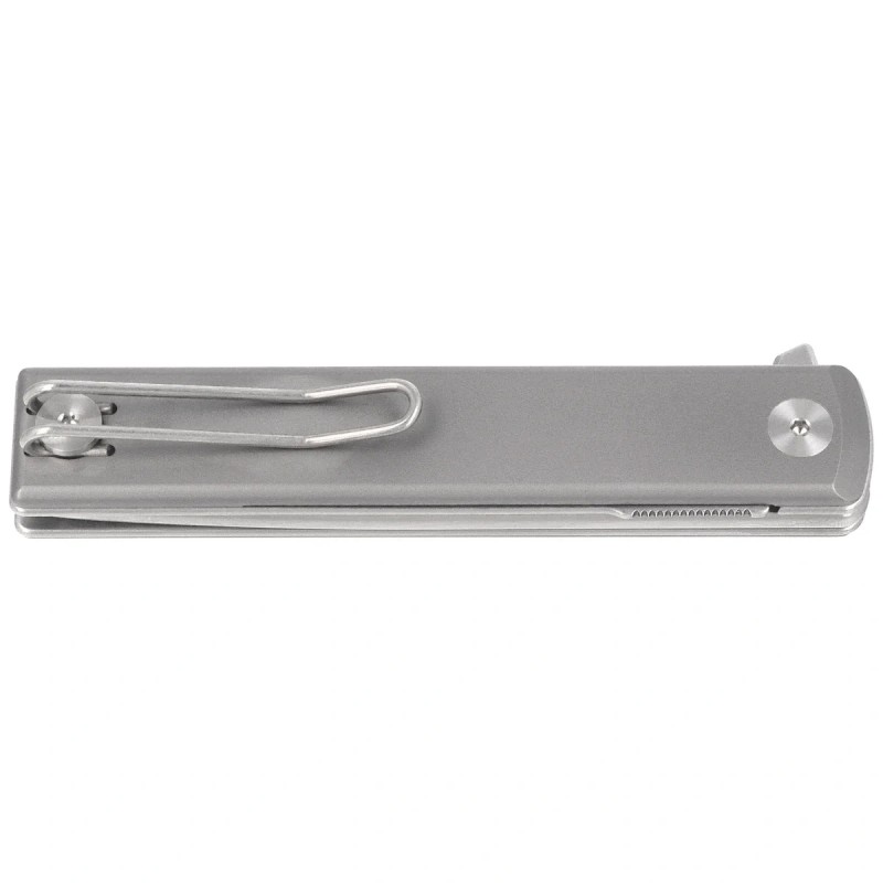 Nóż składany Fox Chnops Heritage Gray Titanium, Stonewashed Hybrid Cryo by Raven Knives Design (FX-544 TI)
