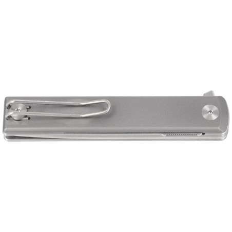 Nóż składany Fox Chnops Heritage Gray Titanium, Stonewashed Hybrid Cryo by Raven Knives Design (FX-544 TI)