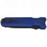Nóż automatyczny Fox Predator II 2F Full Auto Blue Aluminium, Black Idroglider Hybrid Cryo (FX-448 AL BL)
