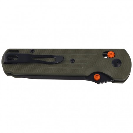 Nóż składany Fox Gabi OD Green G10, Black PVD Niolox (FX-451 FG)