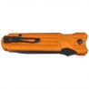 Nóż automatyczny Fox Predator II 2F Full Auto Orange Aluminium, Black Idroglider Hybrid Cryo (FX-448 AL O)