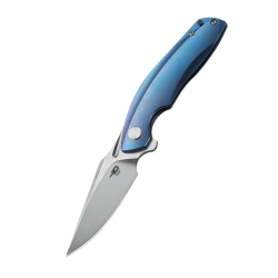 Nóż składany Bestech Ghost Blue Titanium, Stonewashed / Satin CPM S35VN (BT1905B)