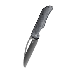 Nóż składany Bestech Taipan Black PVD Titanium, Satin DLC MagnaCut by James Lowe (BT2503E)