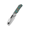 Nóż składany Bestech Nyrrdreki Titanium/Shipwreck Camo Carbon, Satin M390 by Fabian Hobbelen (BT2607C)