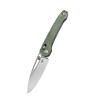 Nóż składany Bestech Cobber Green Micarta, Stonewashed 14C28N by Happy as Larry (BG68D)
