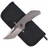 Nóż składany WE Knife Thug Gray Titanium, Satin CPM 20CV by Matt Christensen (2103A)