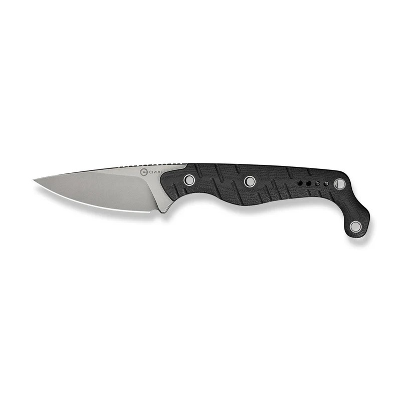 Nóż Civivi Sōkn Black G10, Stonewashed Nitro-V by Kyle Lamb (C22027-1)