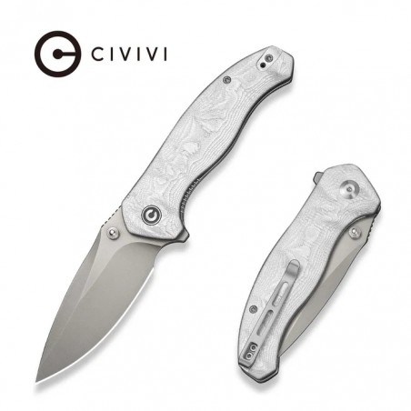 Nóż składany Civivi Vyrent Aluminum Foil G10, Stonewashed Nitro-X7 (C25037B-1)